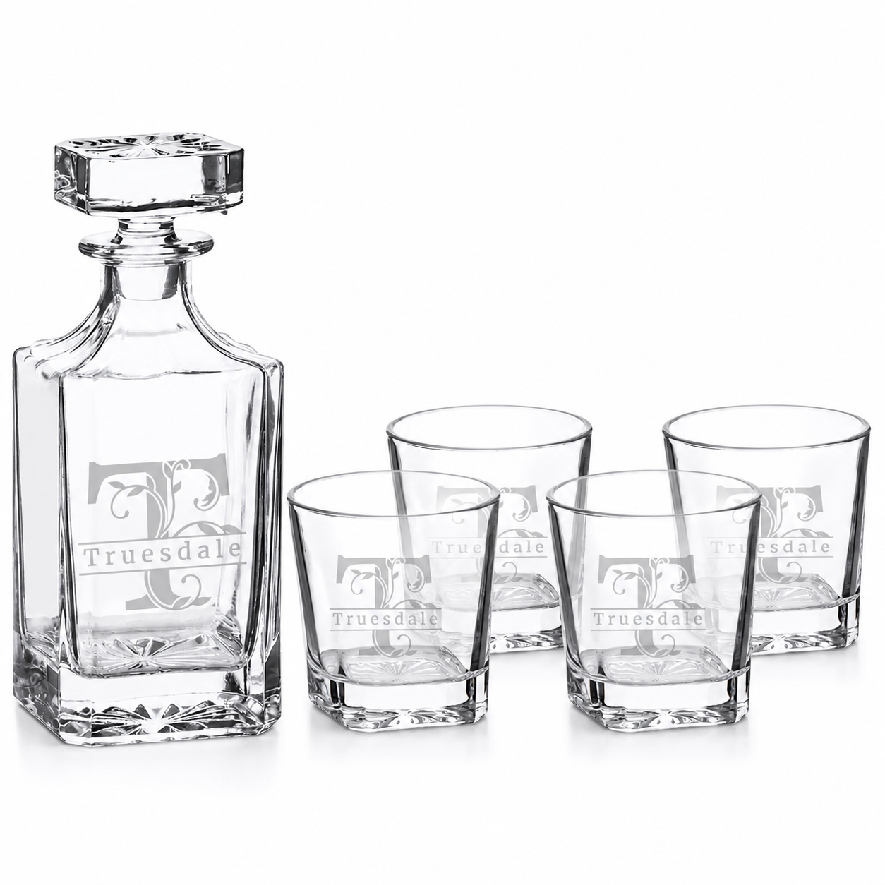 Classic Decanter & Whiskey Glass Gift Sets