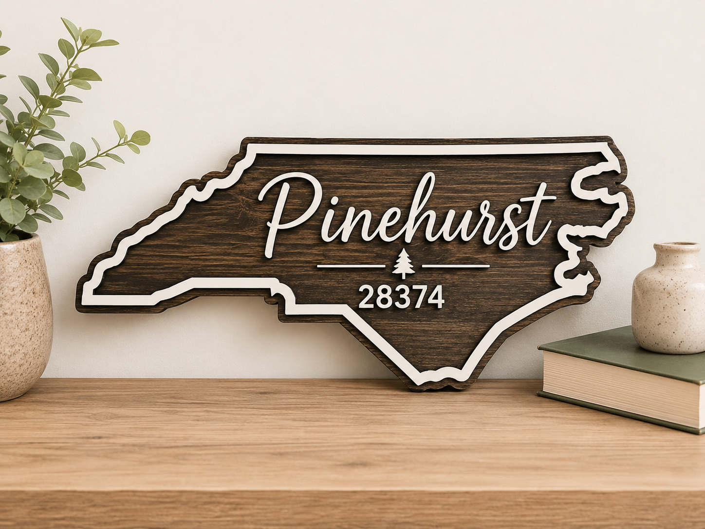 North Carolina Personalized State Sign