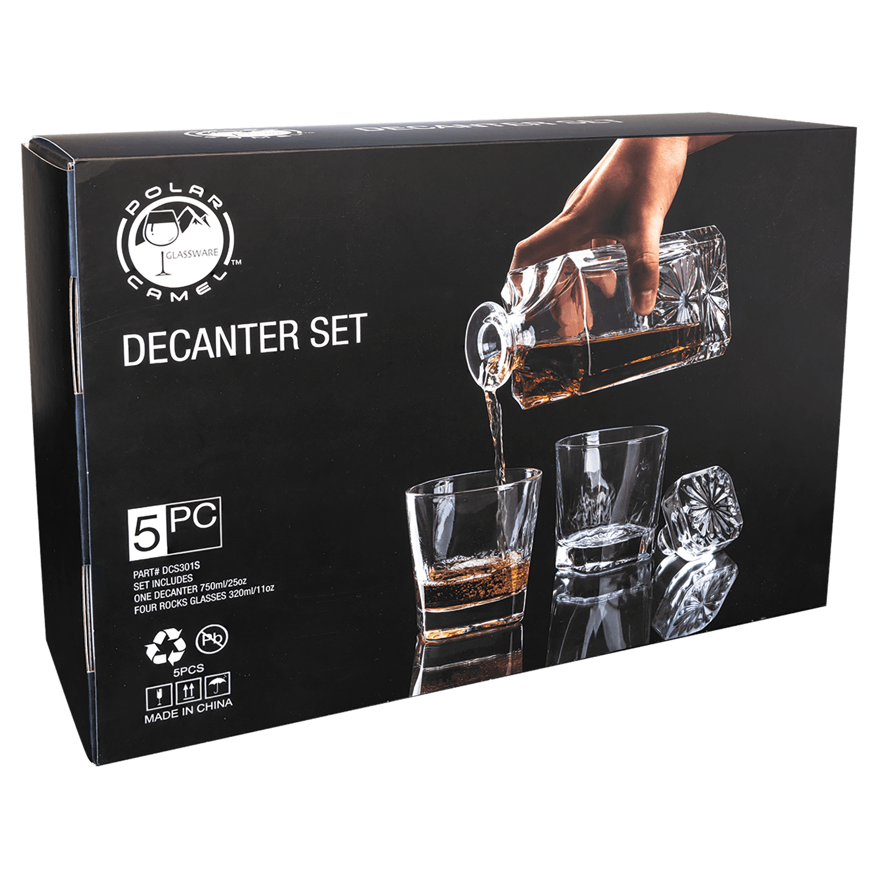 Classic Decanter & Whiskey Glass Gift Sets