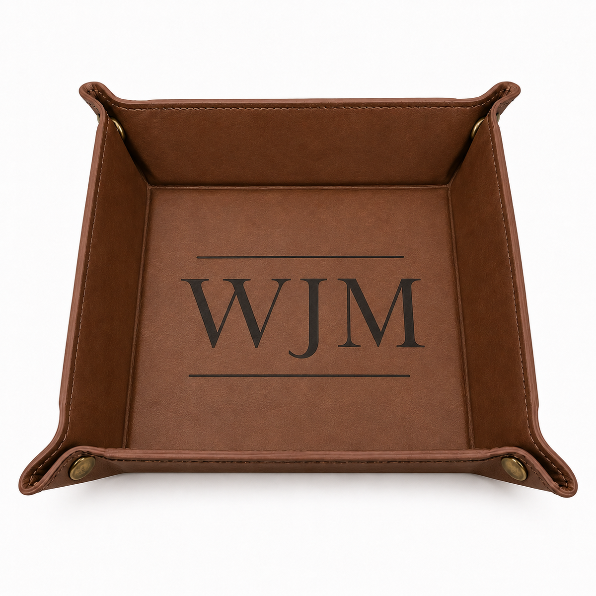 Leatherette Valet Trays
