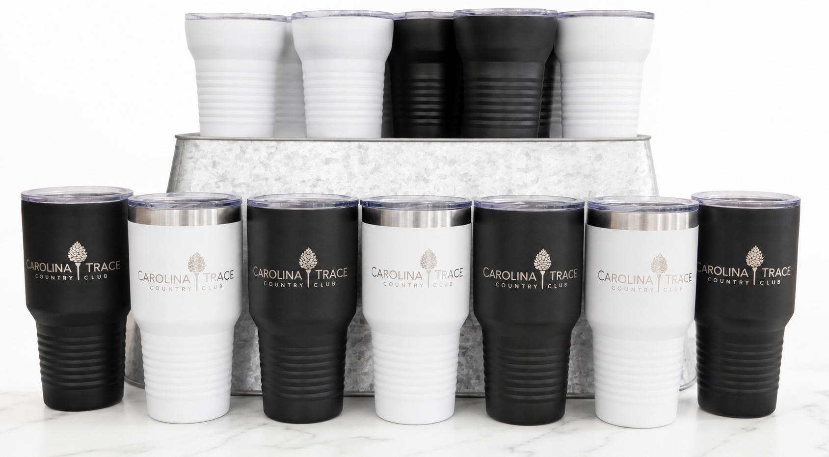 Custom Laser Engraved 30 oz Polar Camel Tumbler