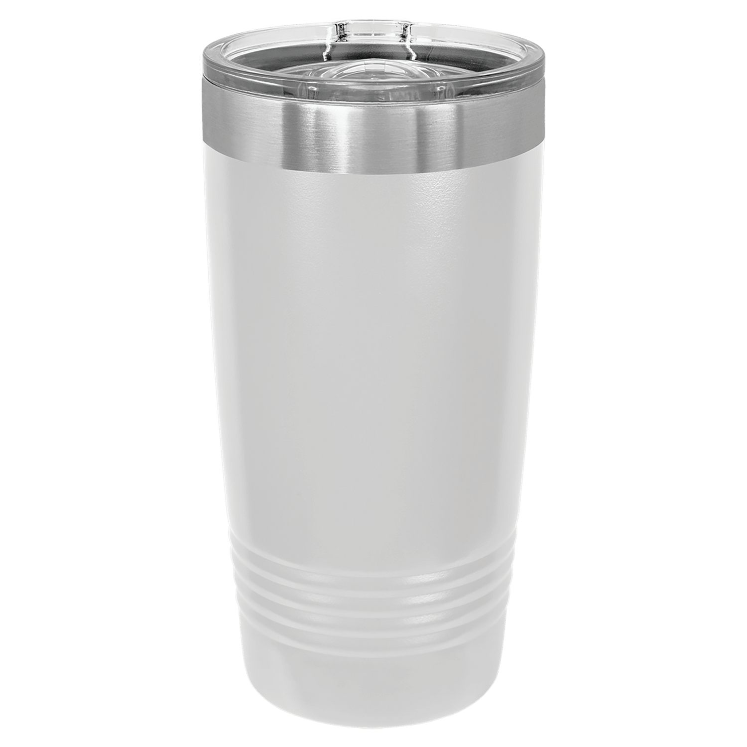 blank white 20 oz tumbler for personalization template