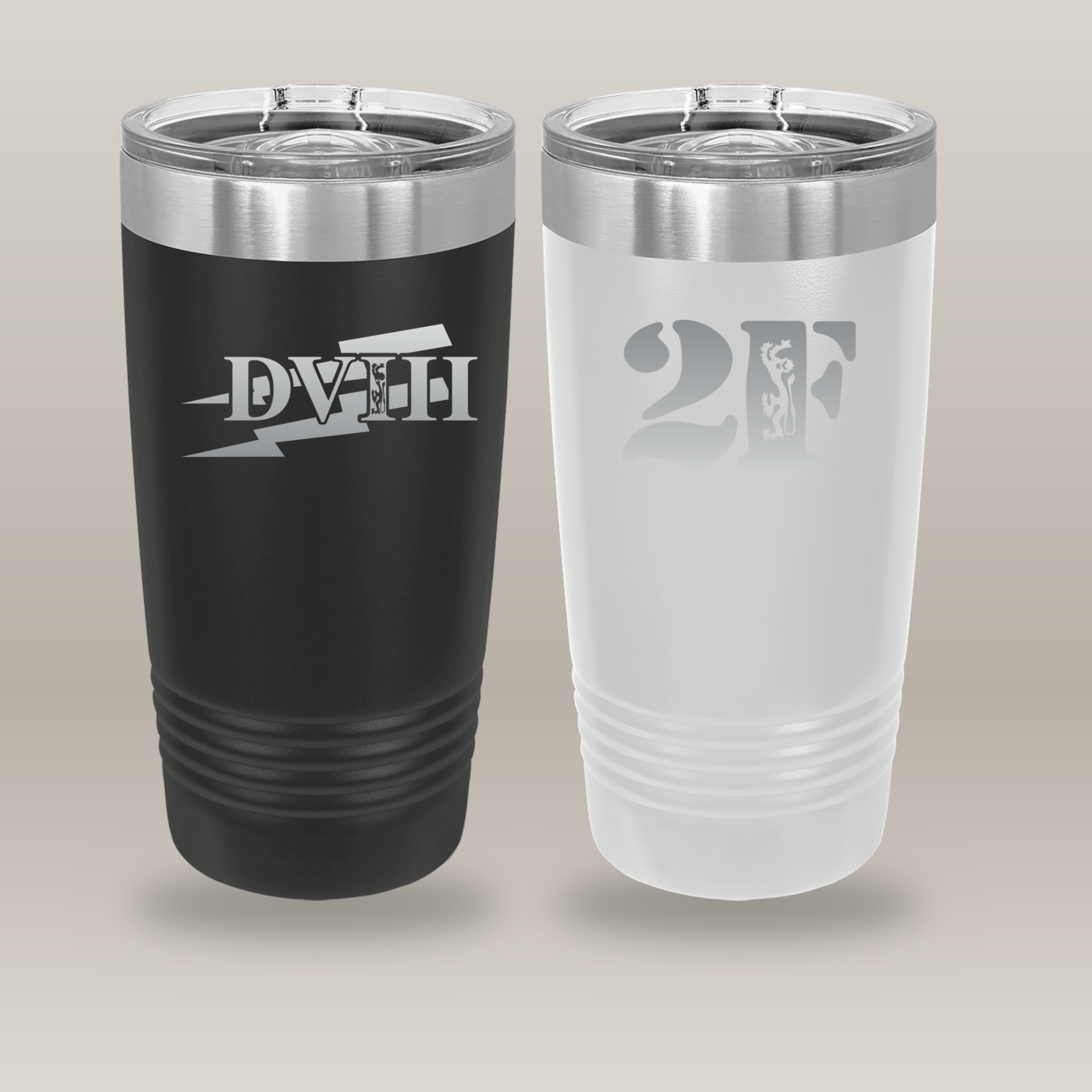 20 oz Polar Camel Tumblers | Black or White