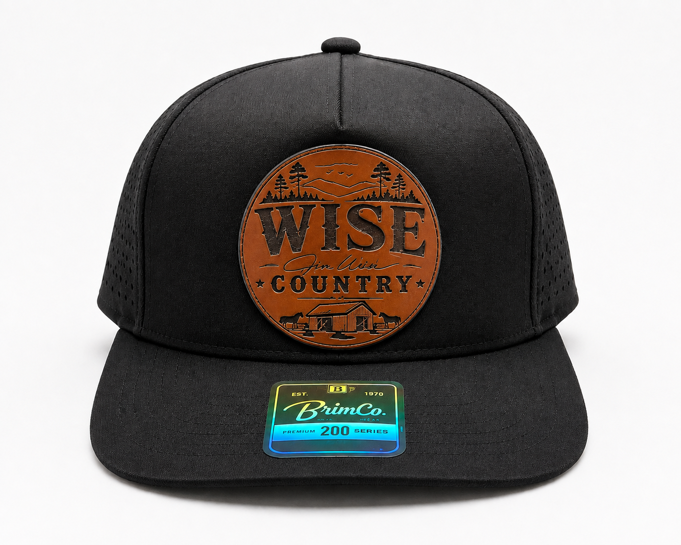 Leather Patch Hats | Golf, Team or Business