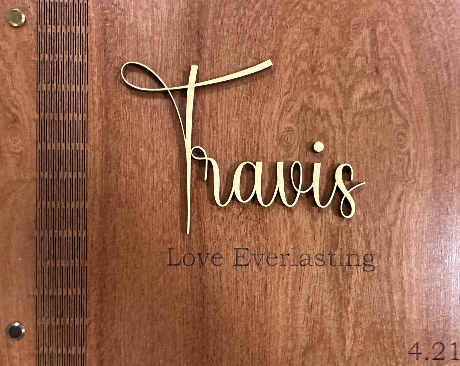 Personalized Anniversary Guest Book &amp; Memory Album