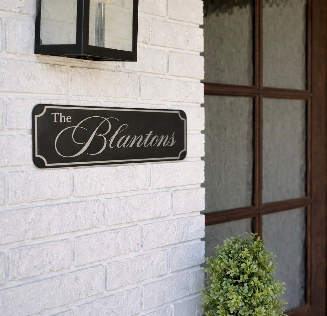 Aluminum Address &amp; Name Signs