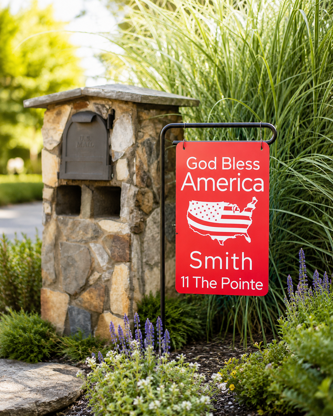 Custom 19th Hole Aluminum Golf Sign
