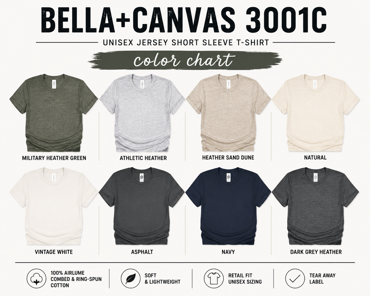 Custom Bella+Canvas 3001 Business T-Shirt