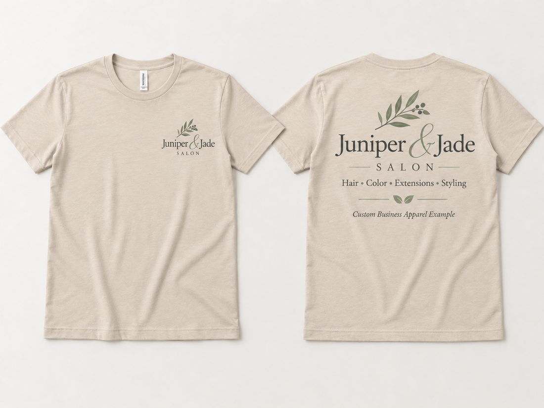 Custom Bella+Canvas 3001 Business T-Shirt