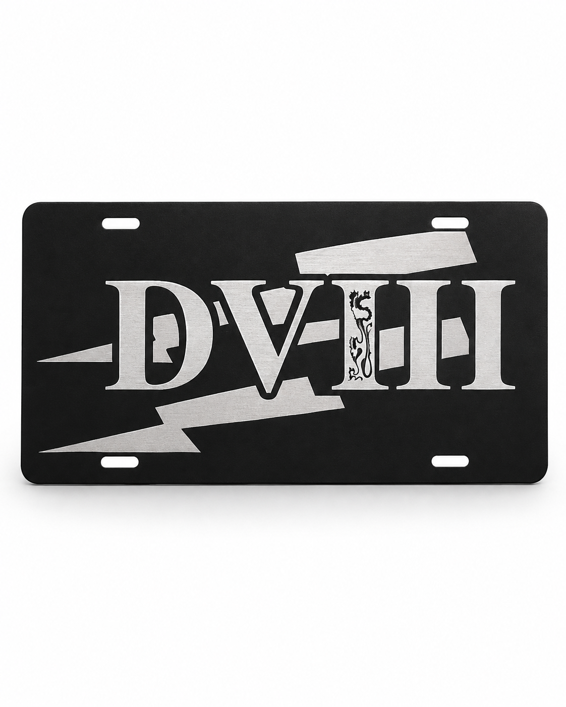 Military License Plates | 12 × 6 in Aluminum