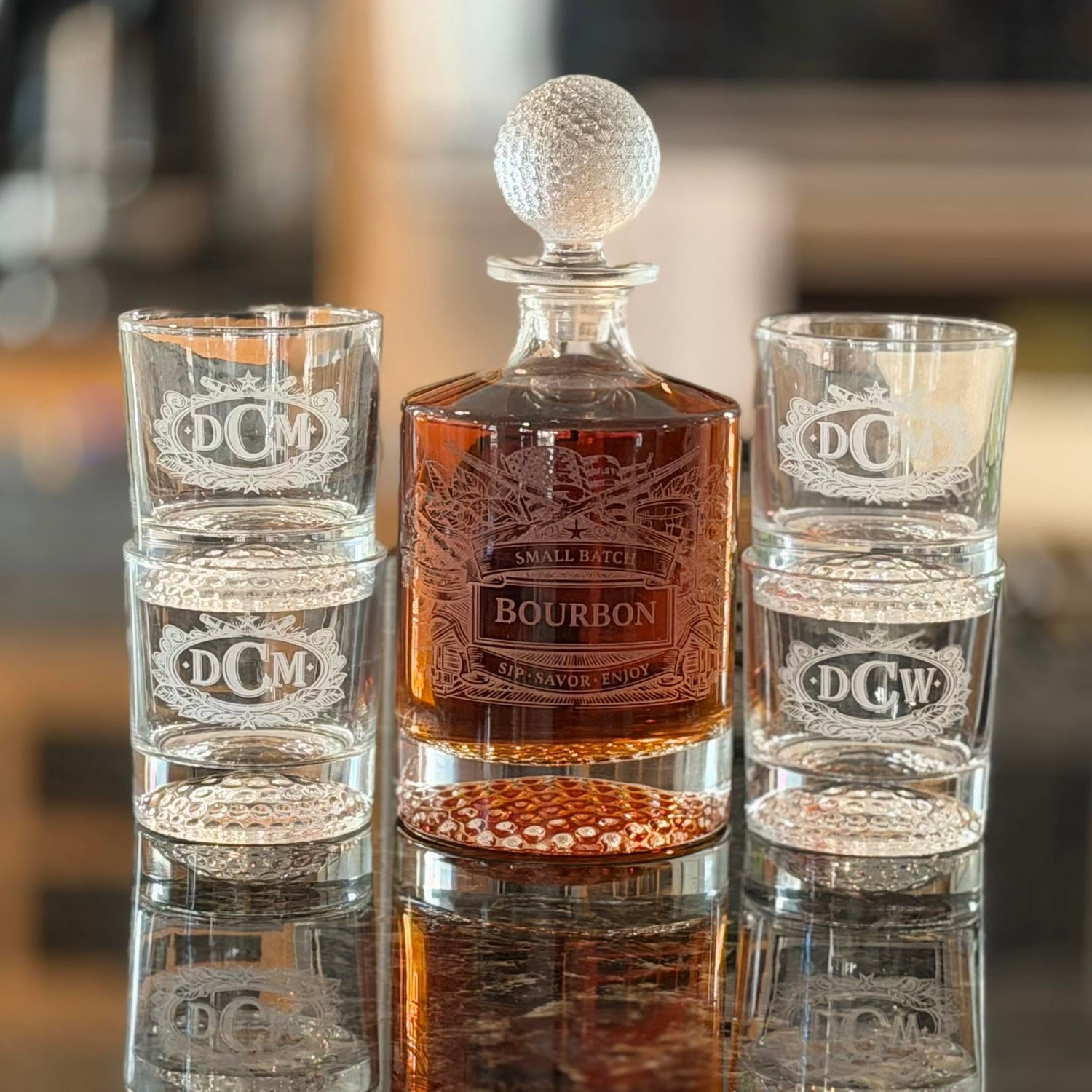Military Decanter &amp; Whiskey Glass Gift Sets