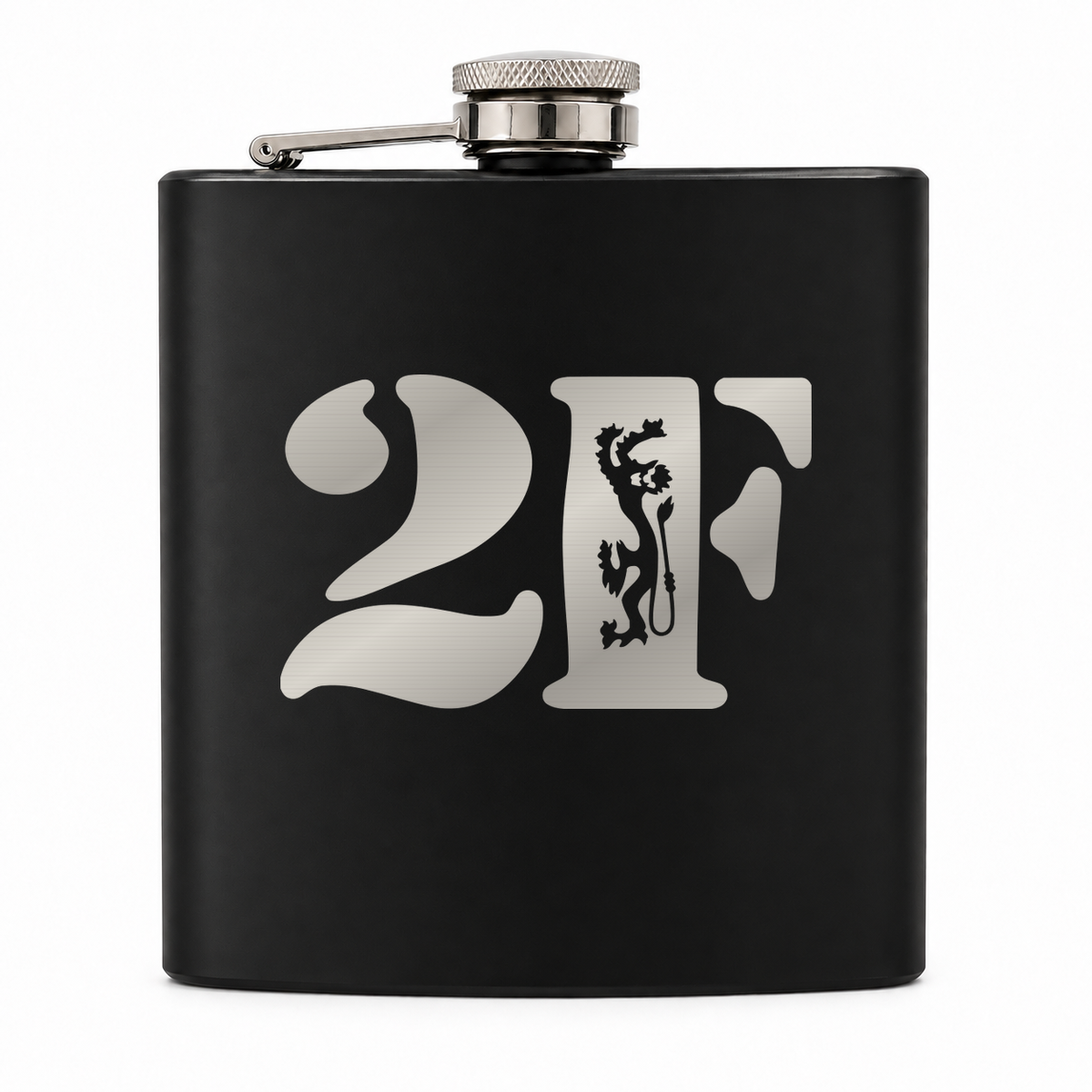 Personalized 2Fury Engraved Flask