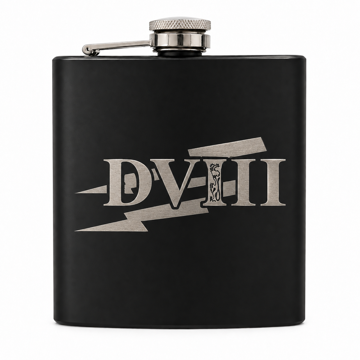 Personalized 2Fury Engraved Flask