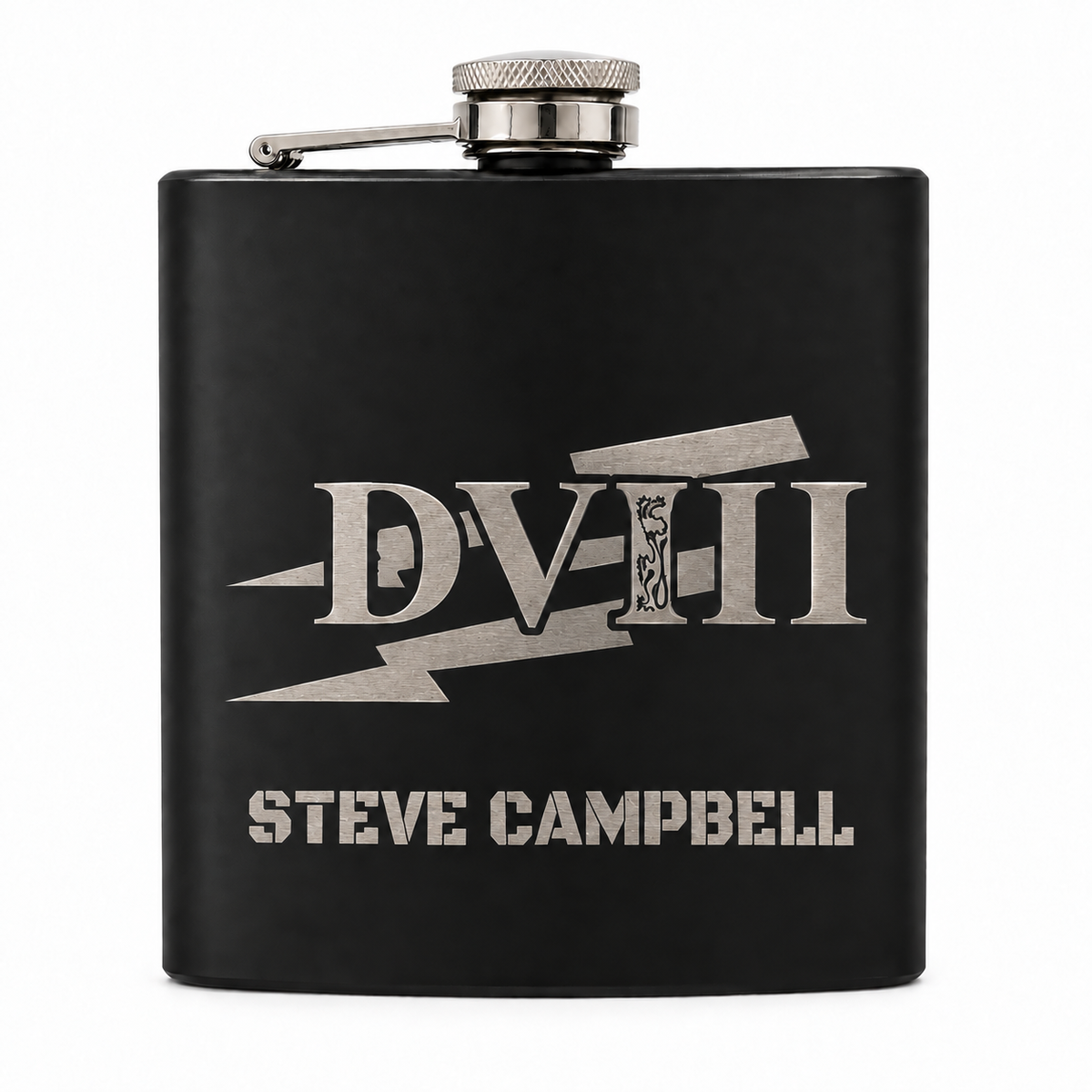 Personalized 2Fury Engraved Flask