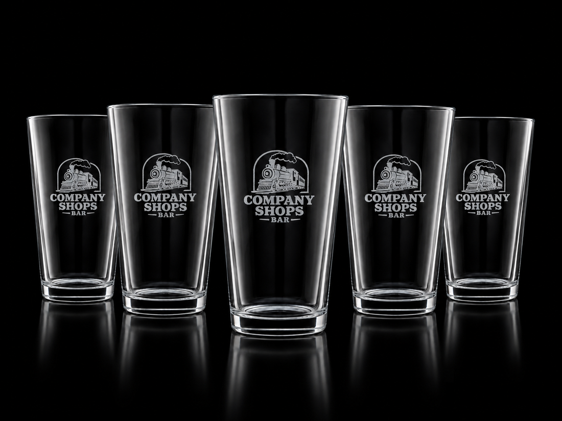 Business Pint Glasses