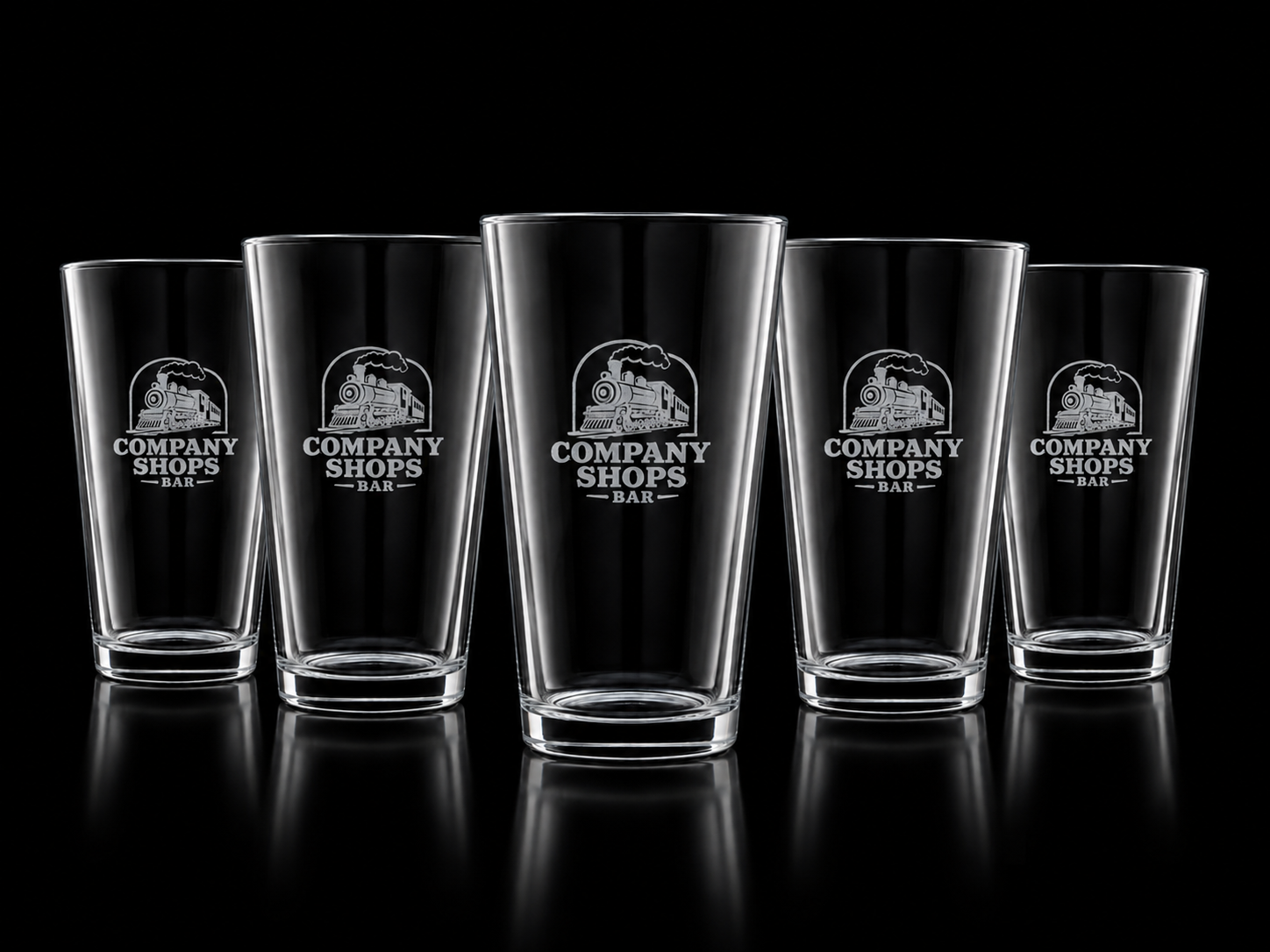 Business Pint Glasses