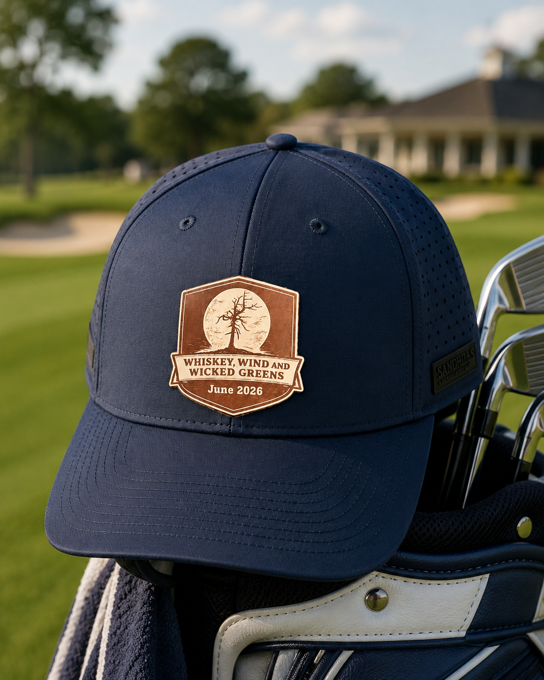 Custom Leatherette Patch Hat | Personalized Golf, Team &amp; Business Hats