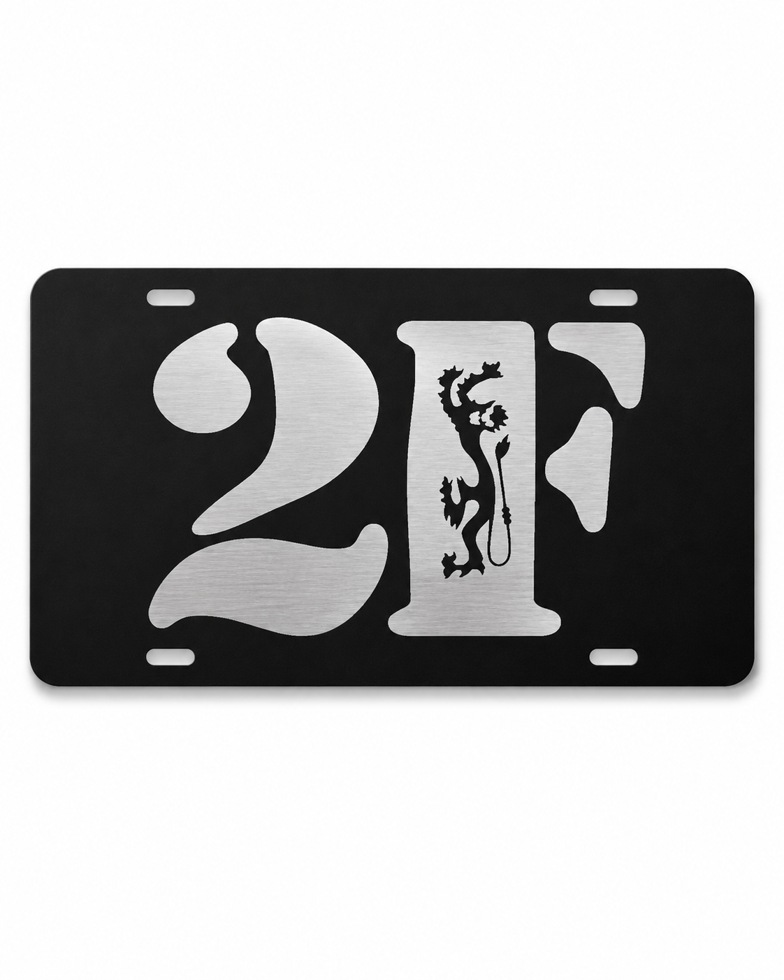 Military License Plates | 12 × 6 in Aluminum