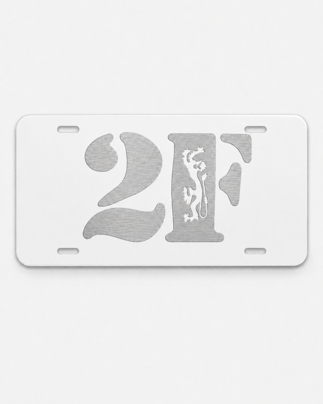 Military License Plates | 12 × 6 in Aluminum