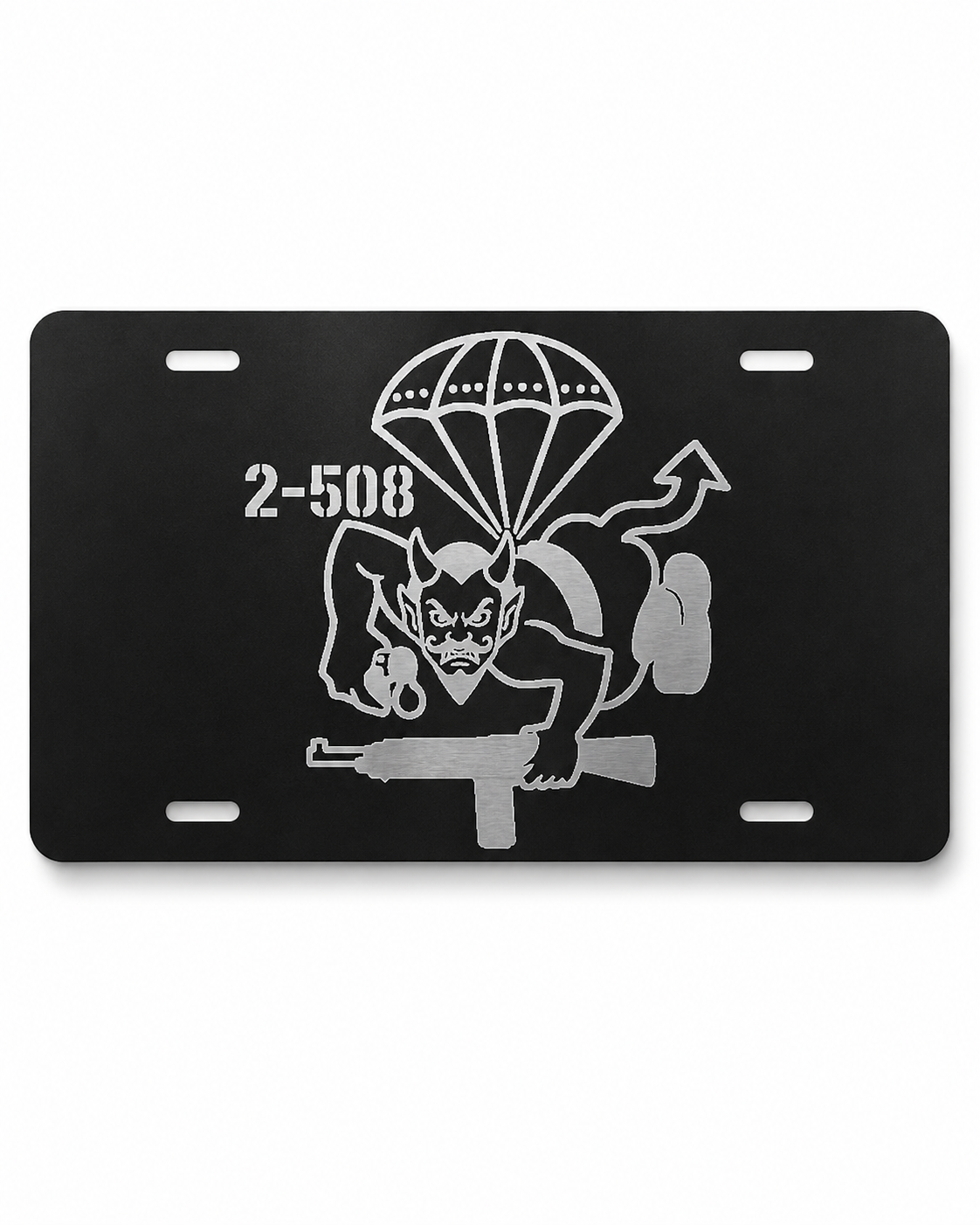 Military License Plates | 12 × 6 in Aluminum