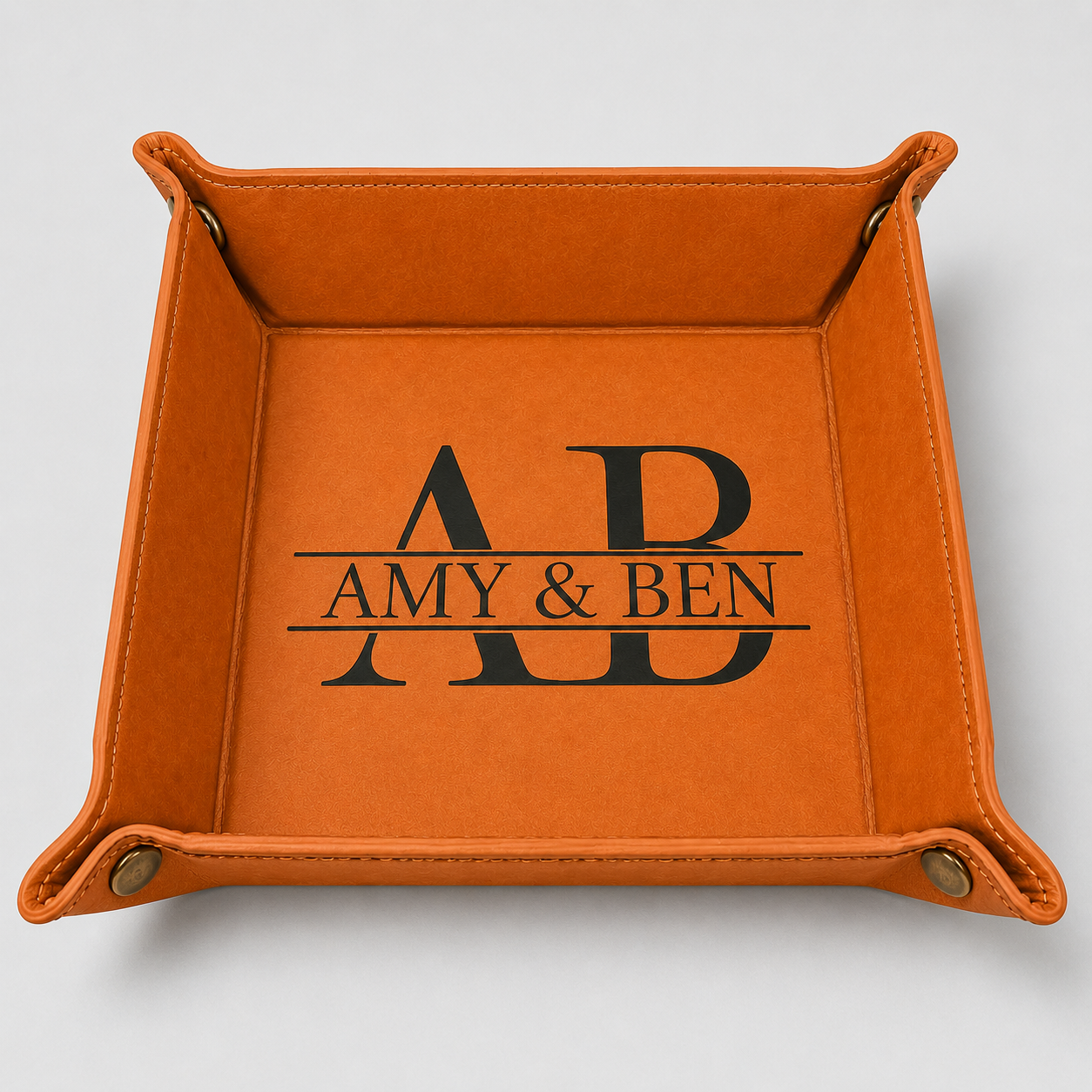 Leatherette Valet Trays