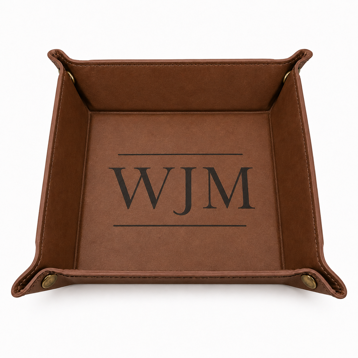 Leatherette Valet Trays