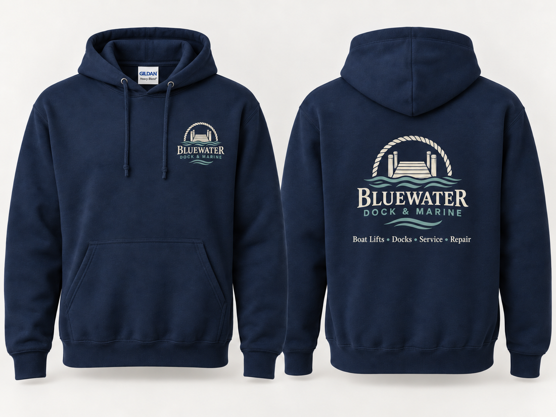 Custom Gildan Pullover Hoodie | Business Logo Apparel