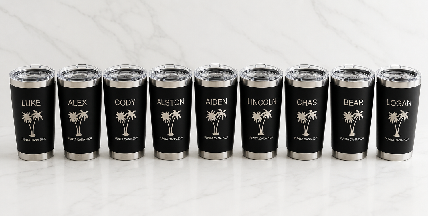 Personalized Girls’ Weekend Tumblers | Bachelorette Party Cups | Custom Group Drinkware