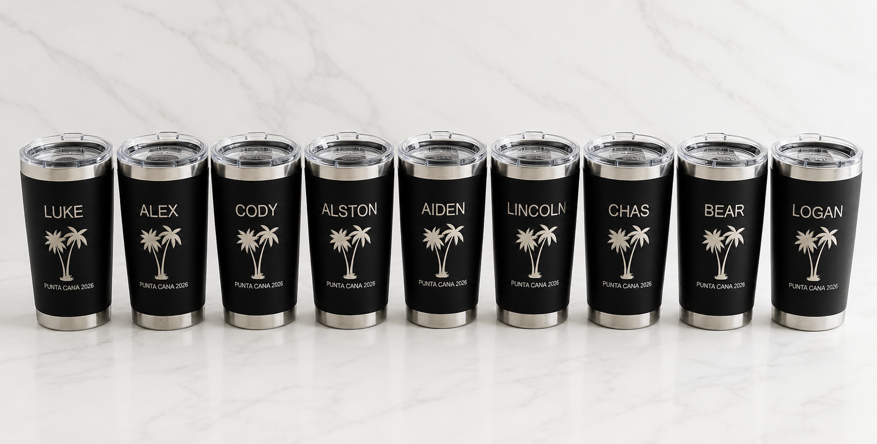 Personalized Girls’ Weekend Tumblers | Bachelorette Party Cups | Custom Group Drinkware
